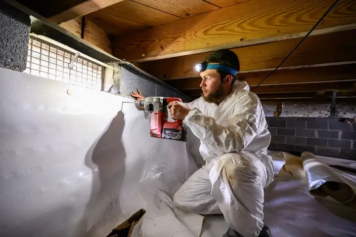 Encapsulated crawl space services in North Alabama and Southern Tennessee by Spray’s Termite & Pest Control